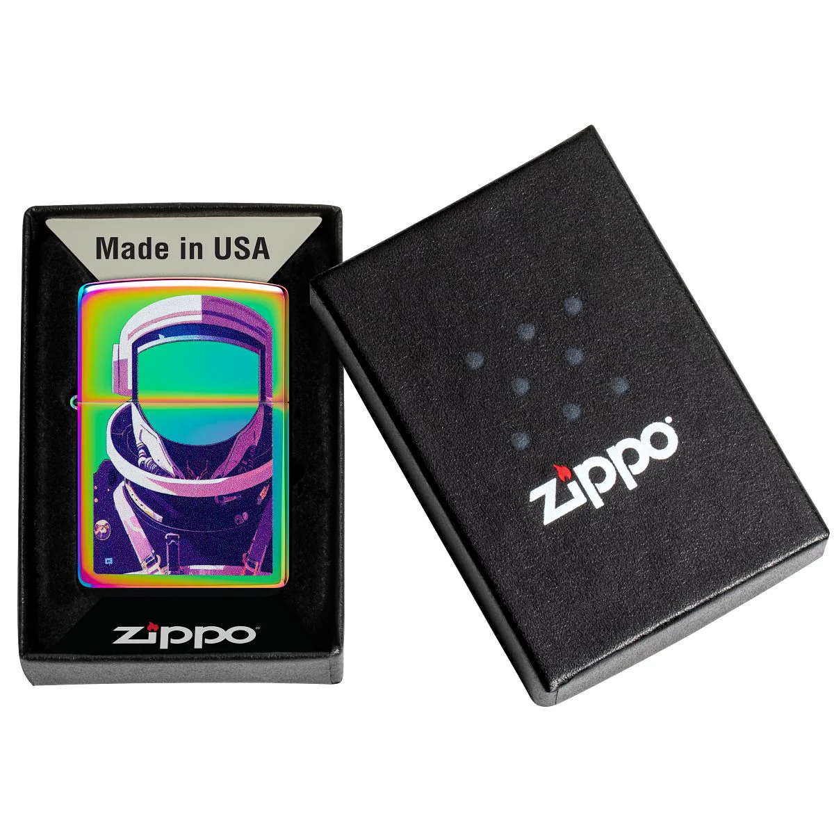 Zippo Lighter: Space, Astronaut - Multi-Color 46071 - Image 6