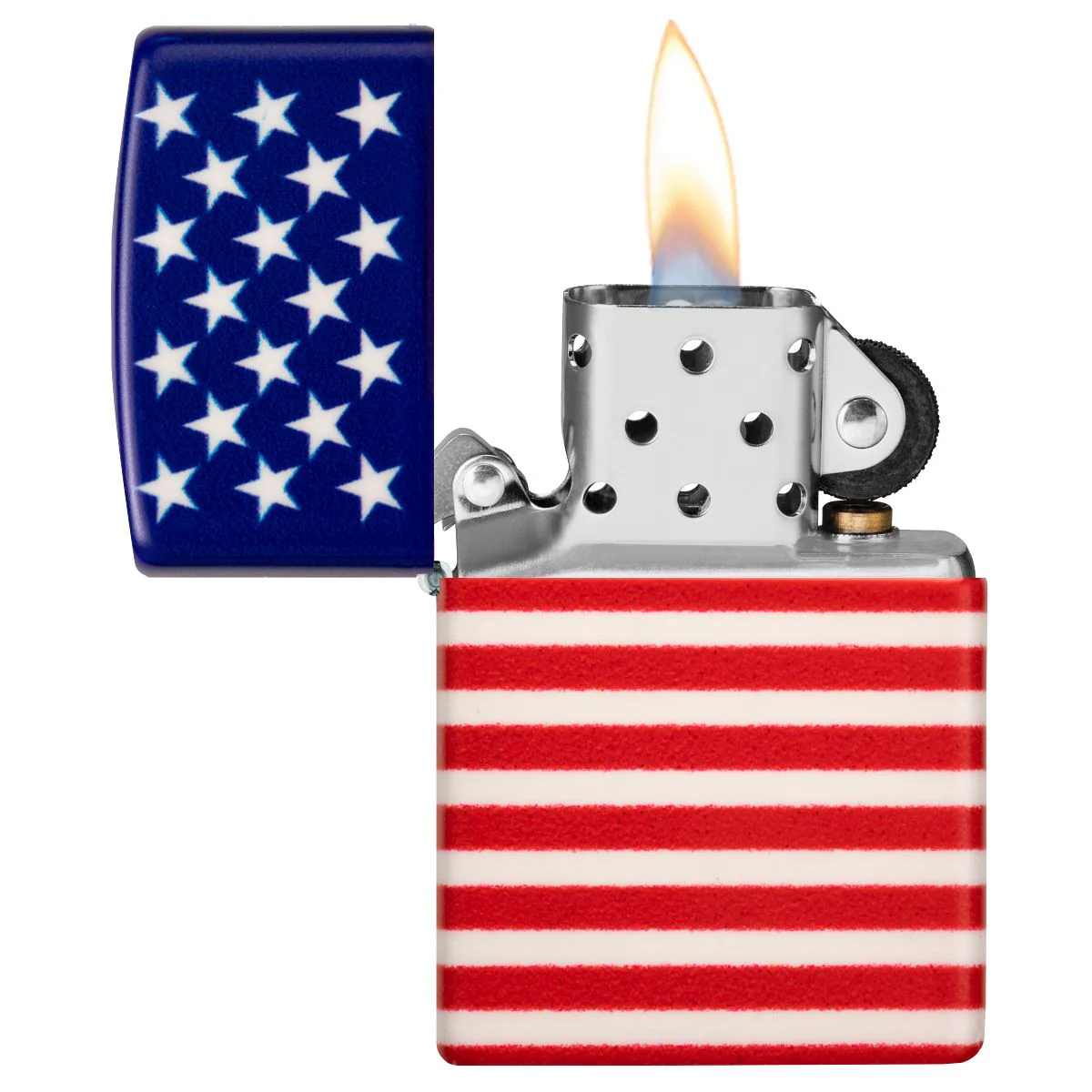Zippo Lighter: Stars and Stripes, American Flag - 540 Color 48700 - Image 7