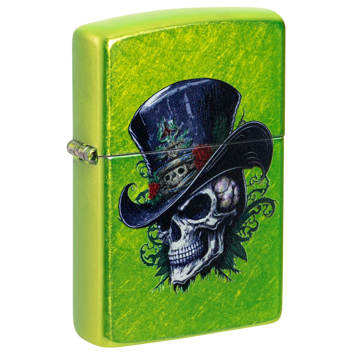 Zippo Lighter: Steampunk Skeleton - Lurid 46709