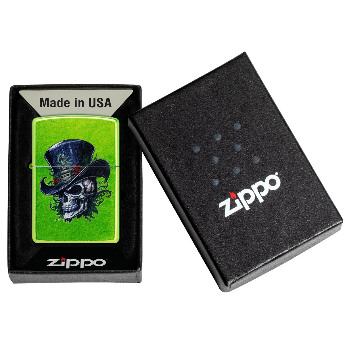 Zippo Lighter: Steampunk Skeleton - Lurid 46709 - Image 6