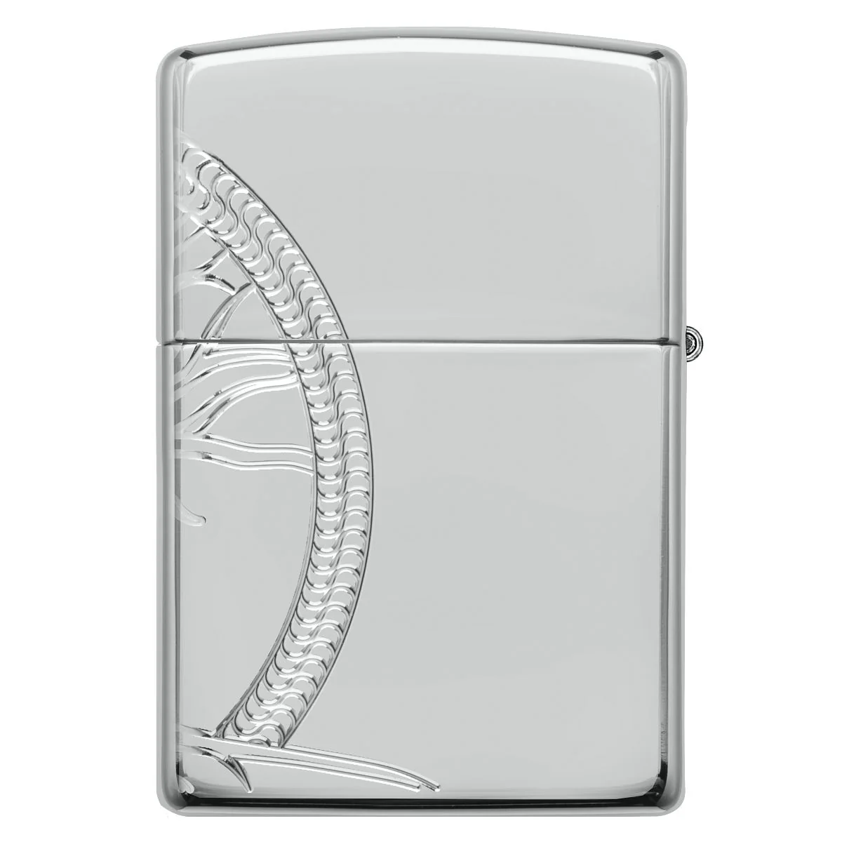 Zippo Lighter: Sterling Silver Tree of Life, MultiCut Armor - High Polish 49552 - Image 5