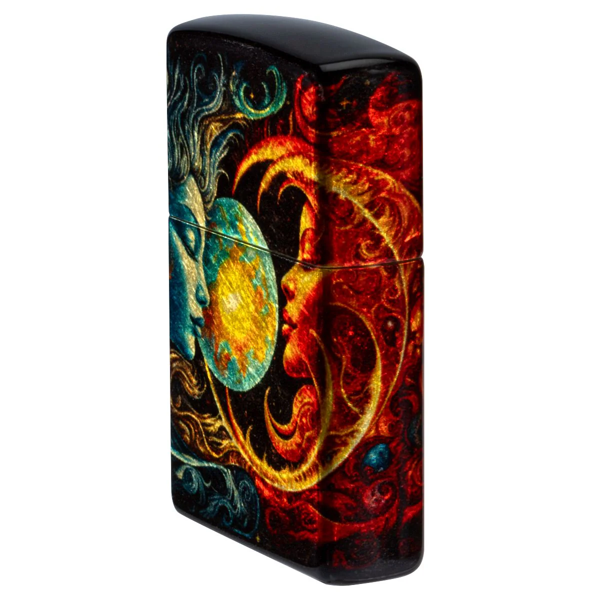 Zippo Lighter: Sun and Moon Design - 540 Fusion 46563 - Image 3