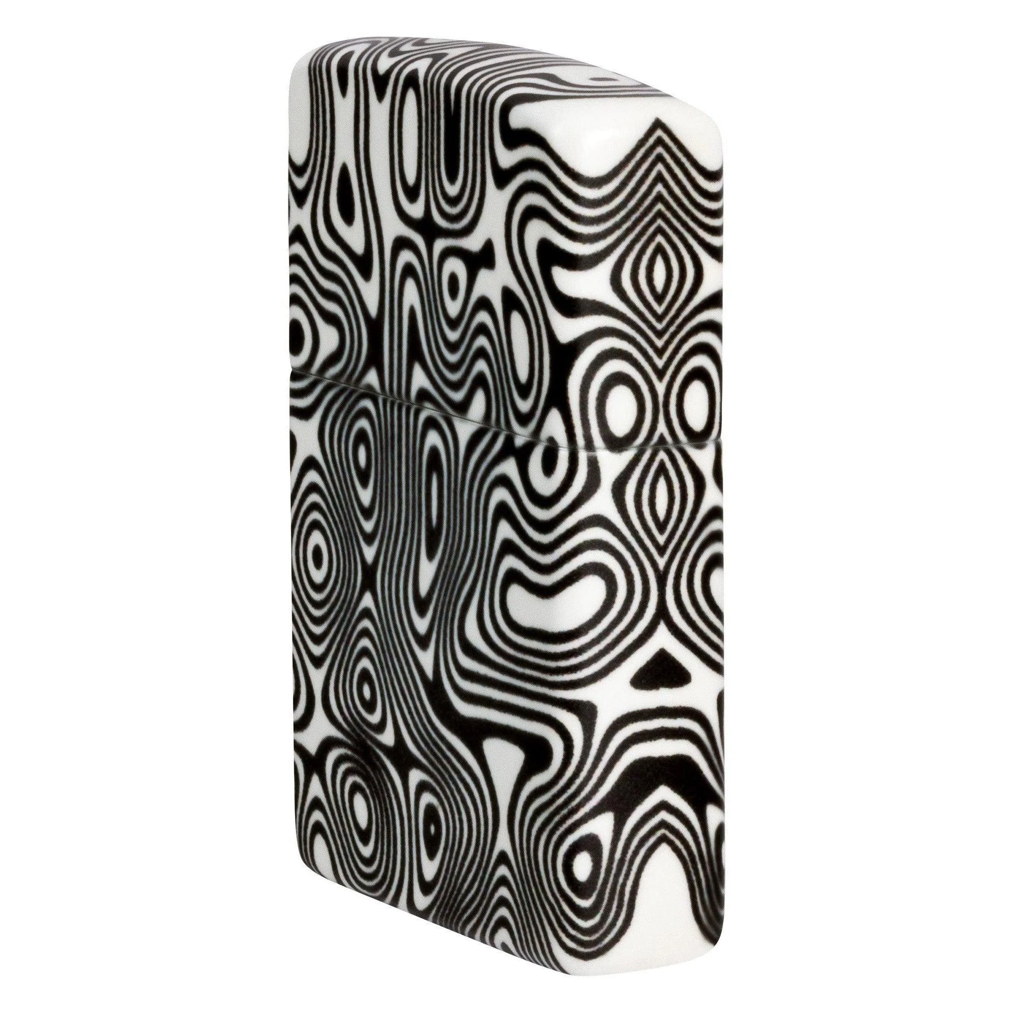 Zippo Lighter: Swirl Design, 540 Color - Glow-in-the-Dark Green 46012 - Image 3