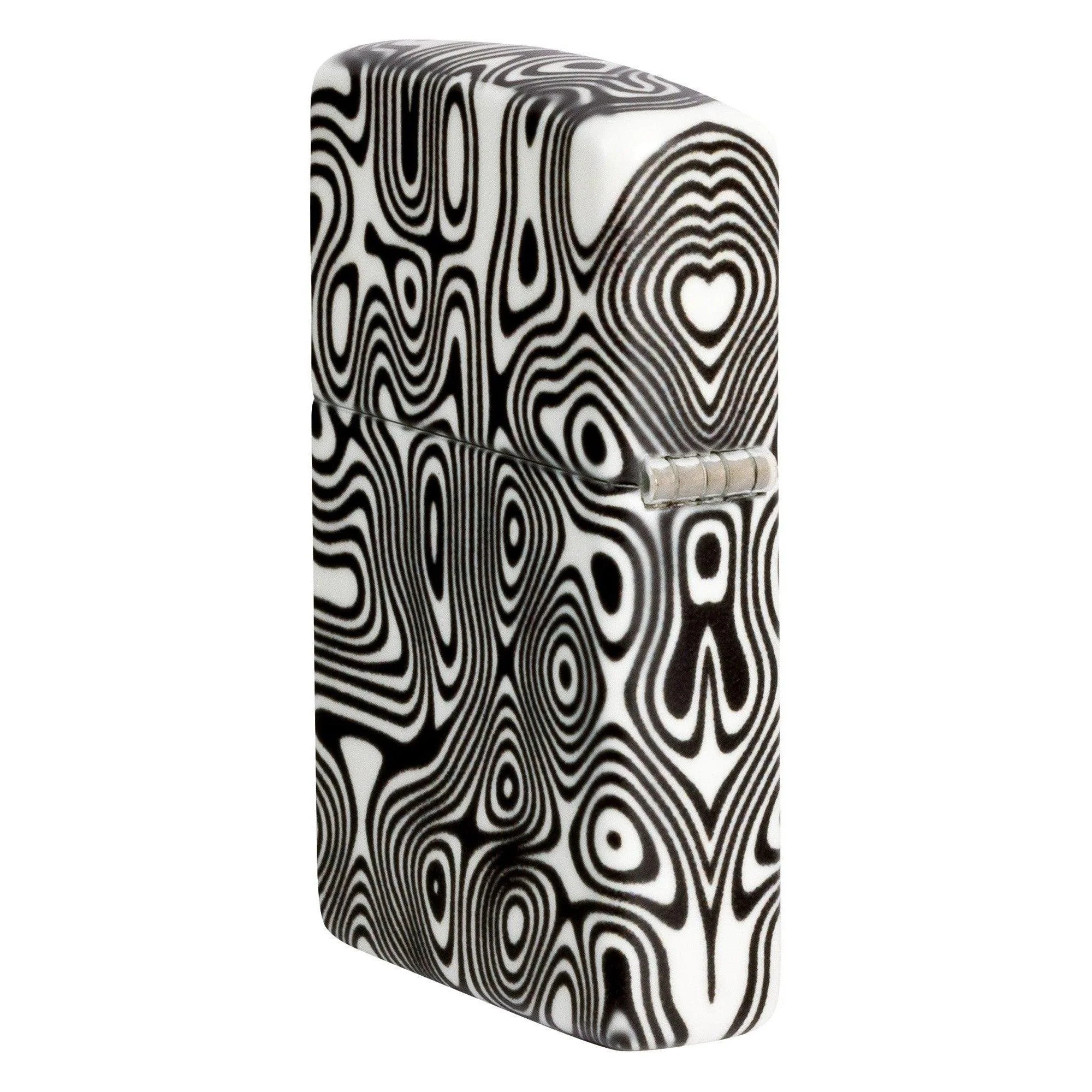 Zippo Lighter: Swirl Design, 540 Color - Glow-in-the-Dark Green 46012 - Image 4