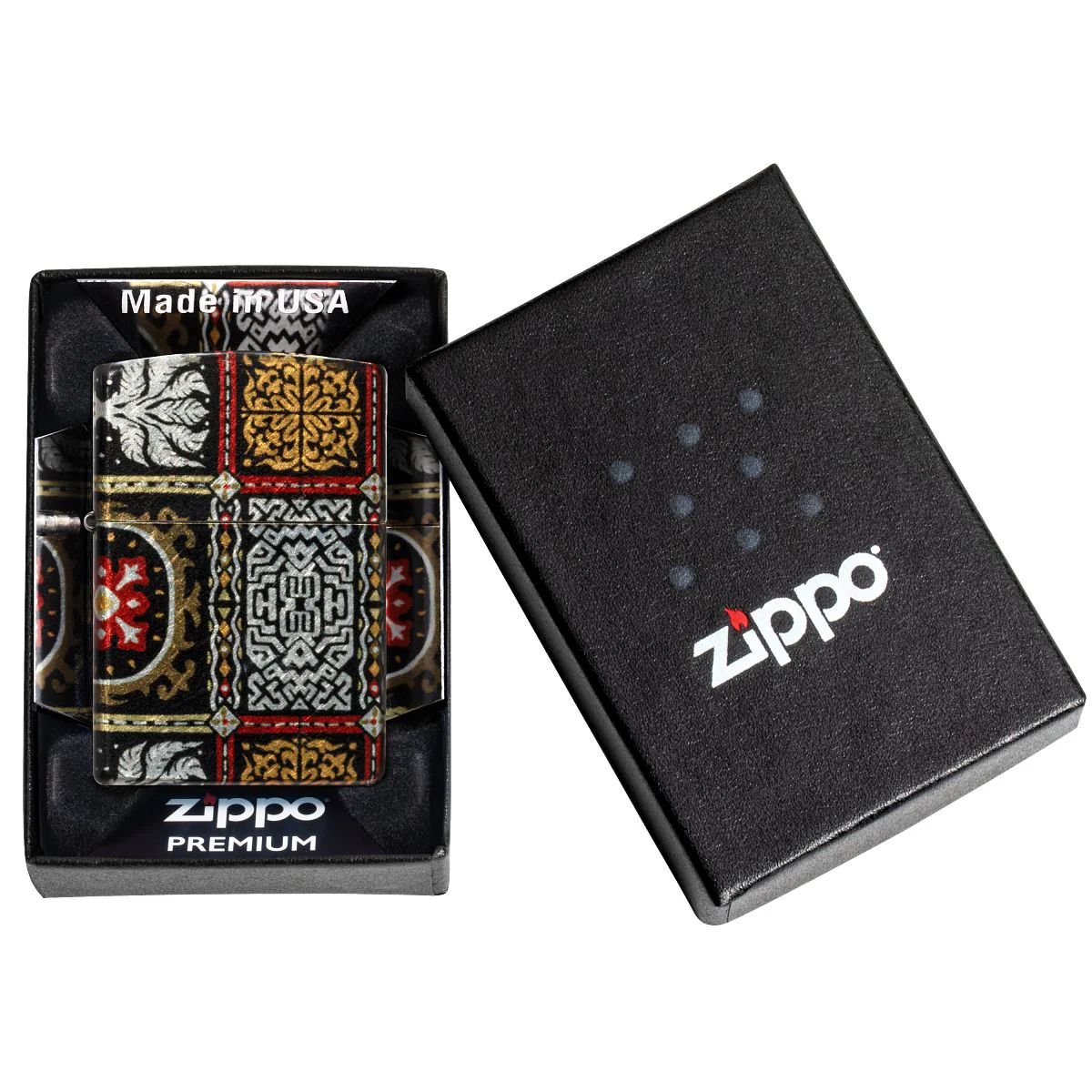 Zippo Lighter: Tapestry Pattern - 540 Fusion 46146 - Image 10