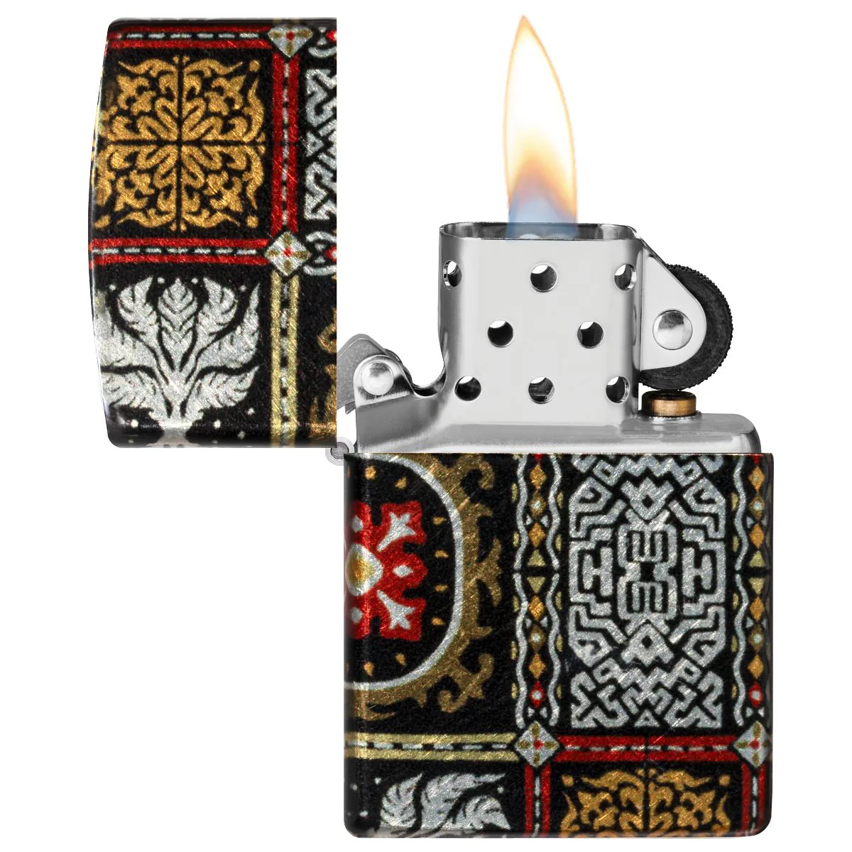 Zippo Lighter: Tapestry Pattern - 540 Fusion 46146 - Image 7
