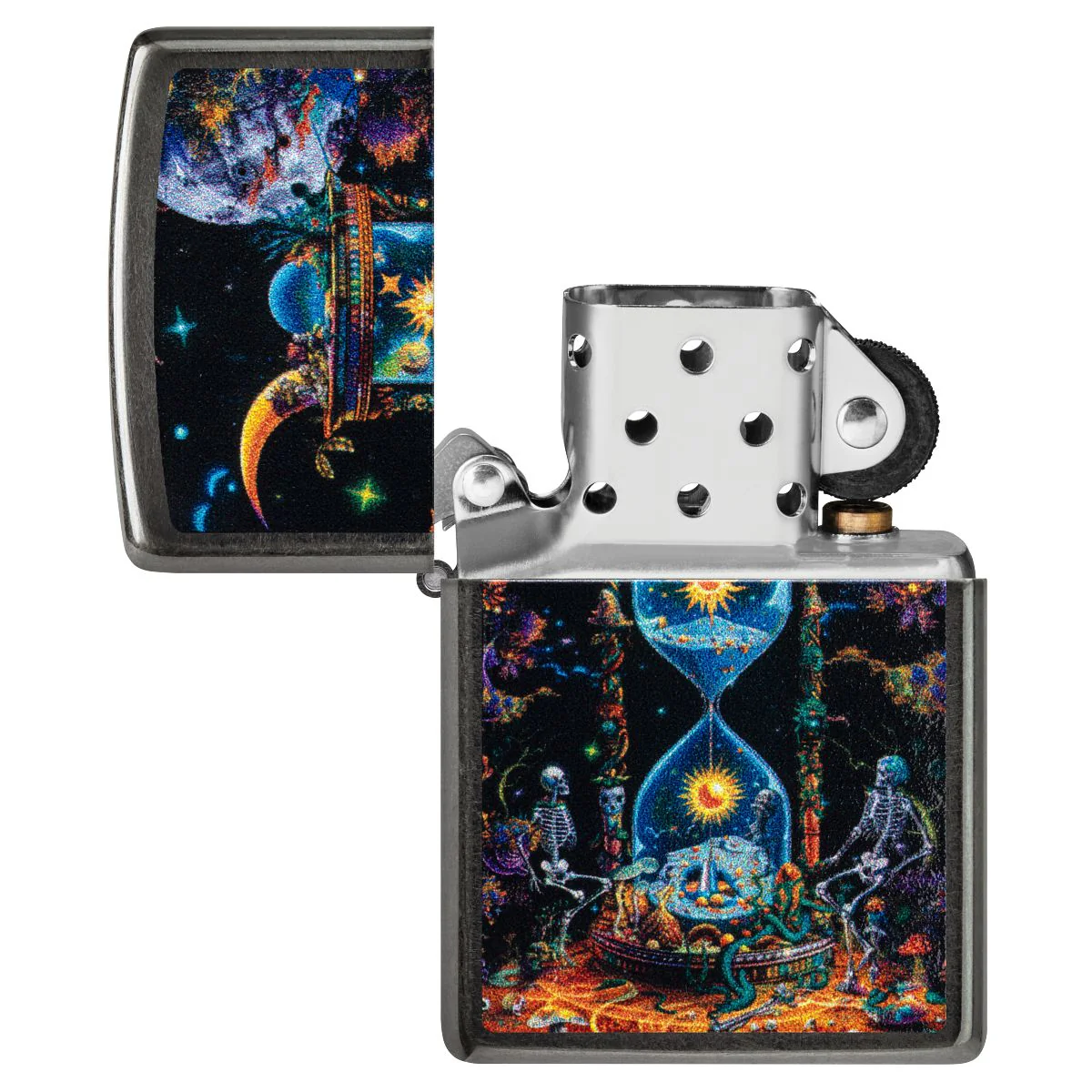 Zippo Lighter: The Sands of Time - Grey 46873 - Image 4