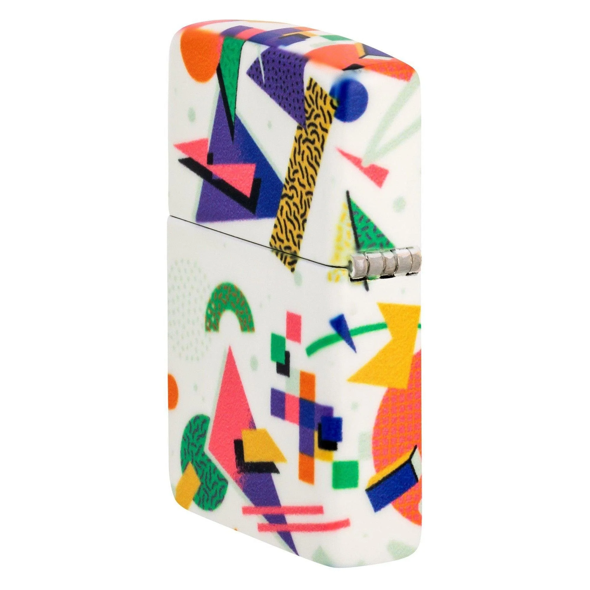 Zippo Lighter: Throwback Pattern Design, 540 Color - Glow-in-the-Dark Green 46286 - Image 4