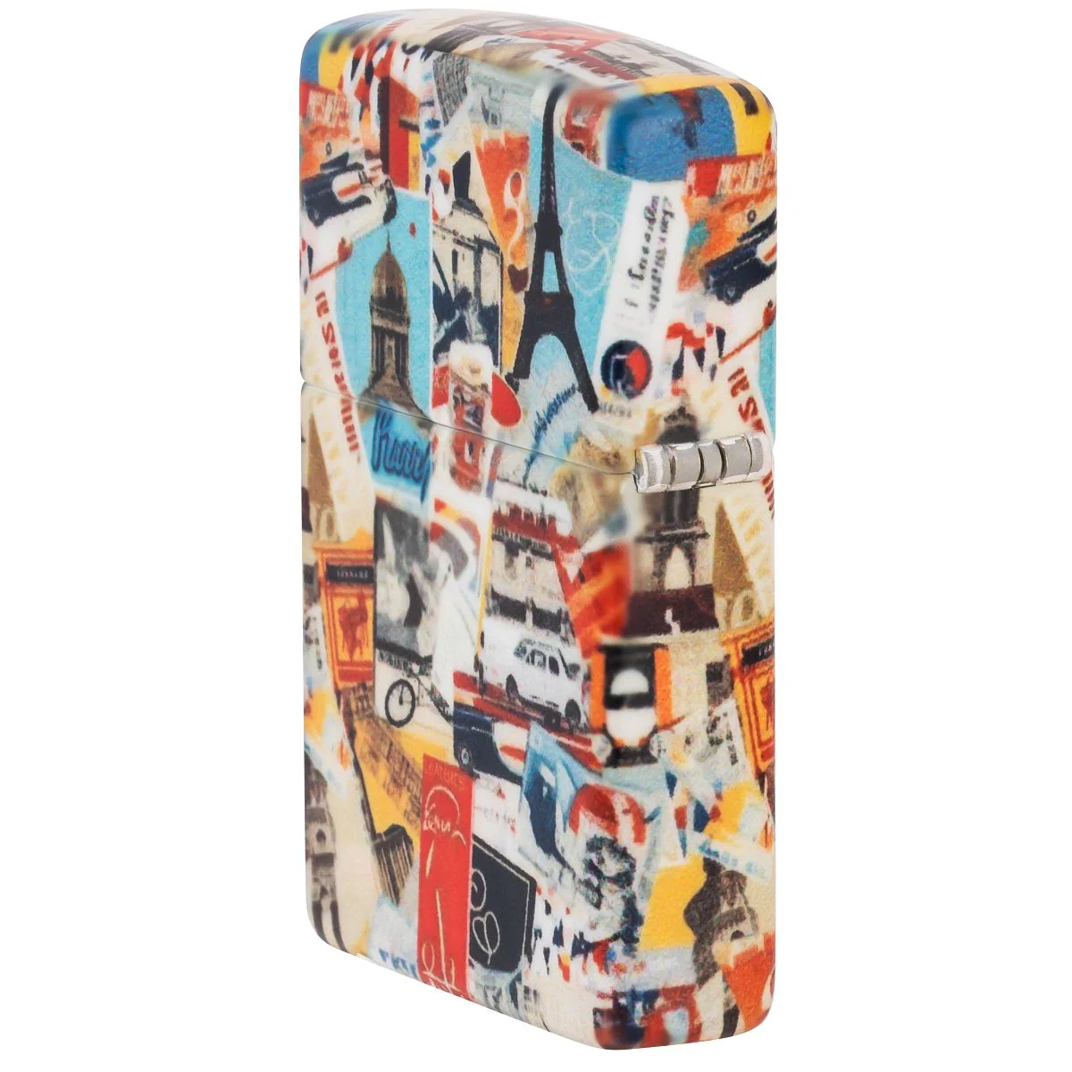 Zippo Lighter: Travel Stickers - 540 Color 46351 - Image 4