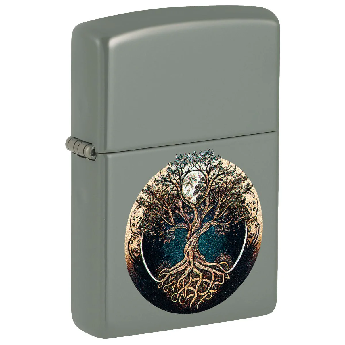 Zippo Lighter: Tree of Life - Sage 46373