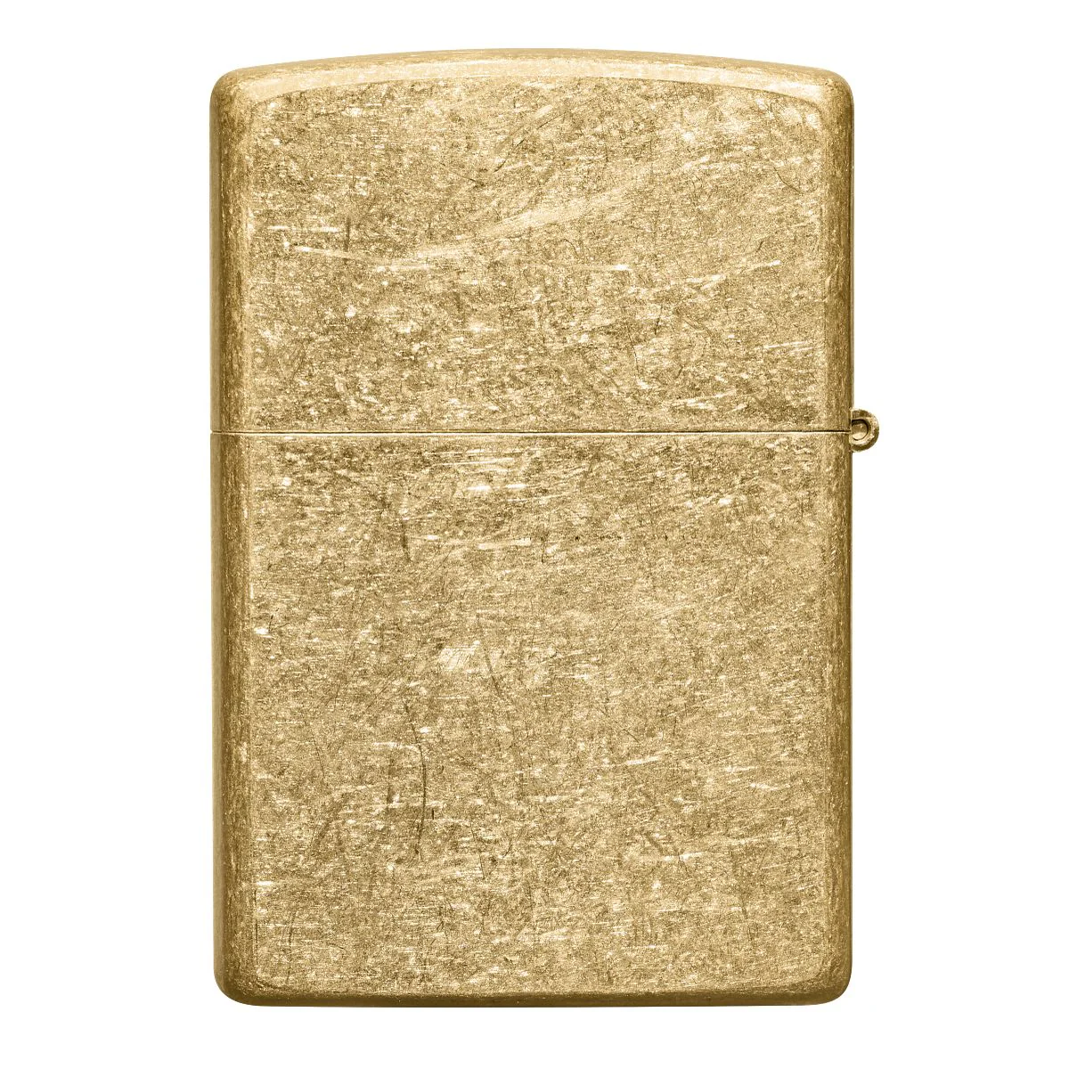 Zippo Lighter: Tumbled Brass 49477 - Image 5
