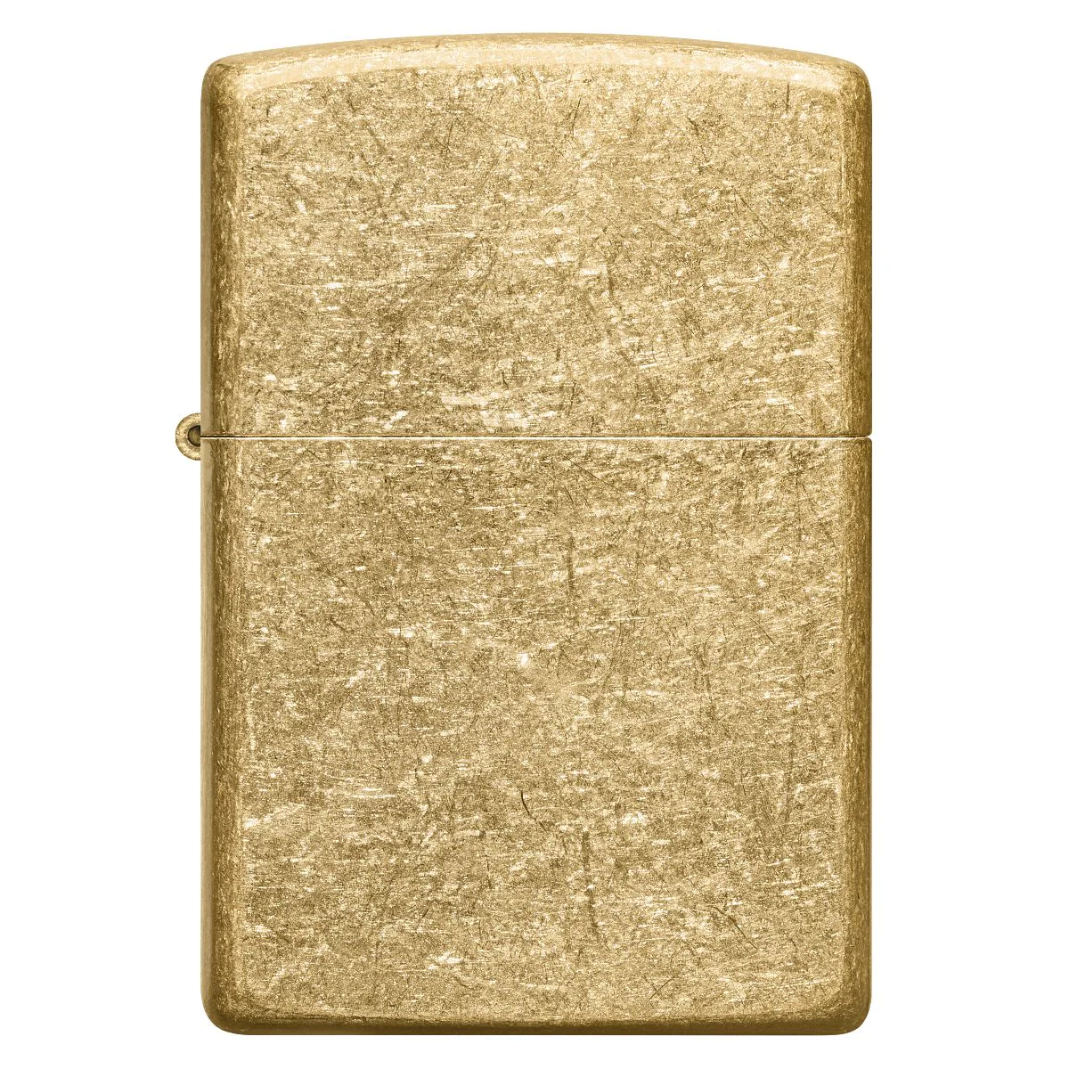 Zippo Lighter: Tumbled Brass 49477 - Image 6