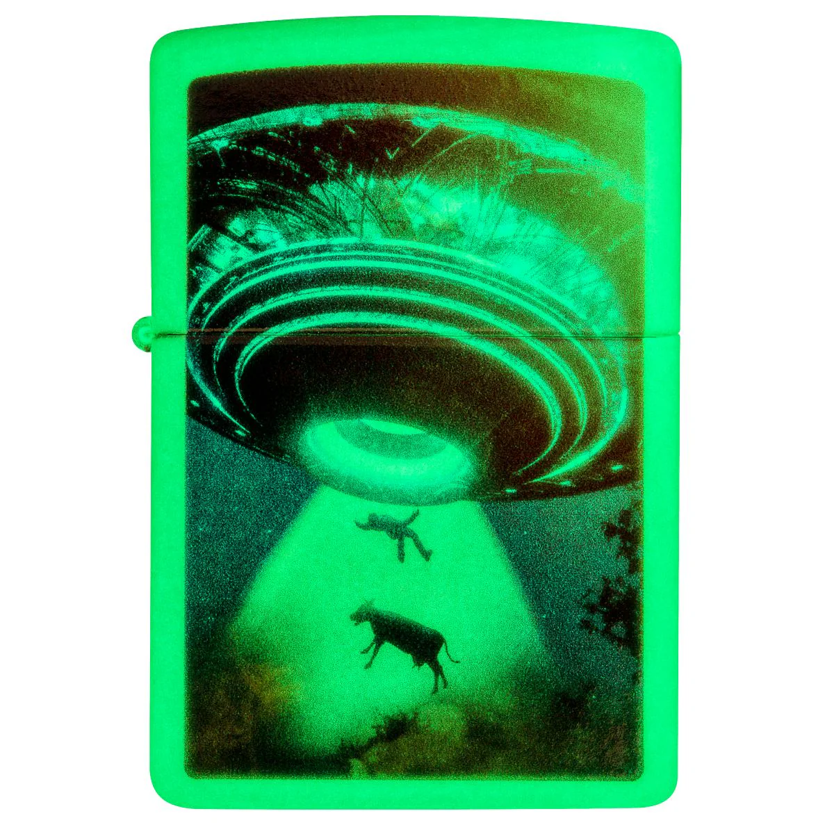 Zippo Lighter: UFO Abduction - Glow in the Dark 49838 - Image 2