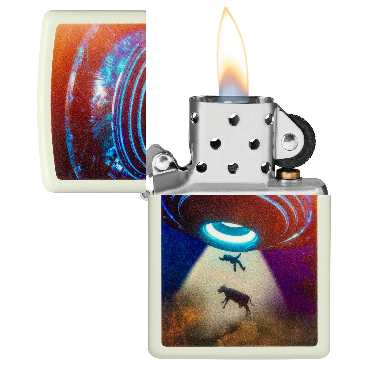 Zippo Lighter: UFO Abduction - Glow in the Dark 49838 - Image 4