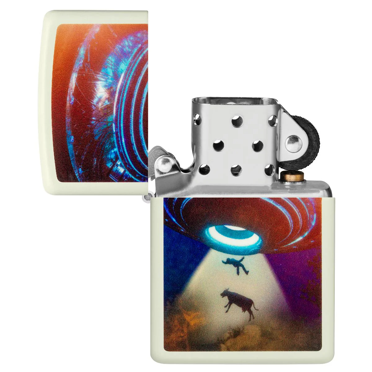 Zippo Lighter: UFO Abduction - Glow in the Dark 49838 - Image 5