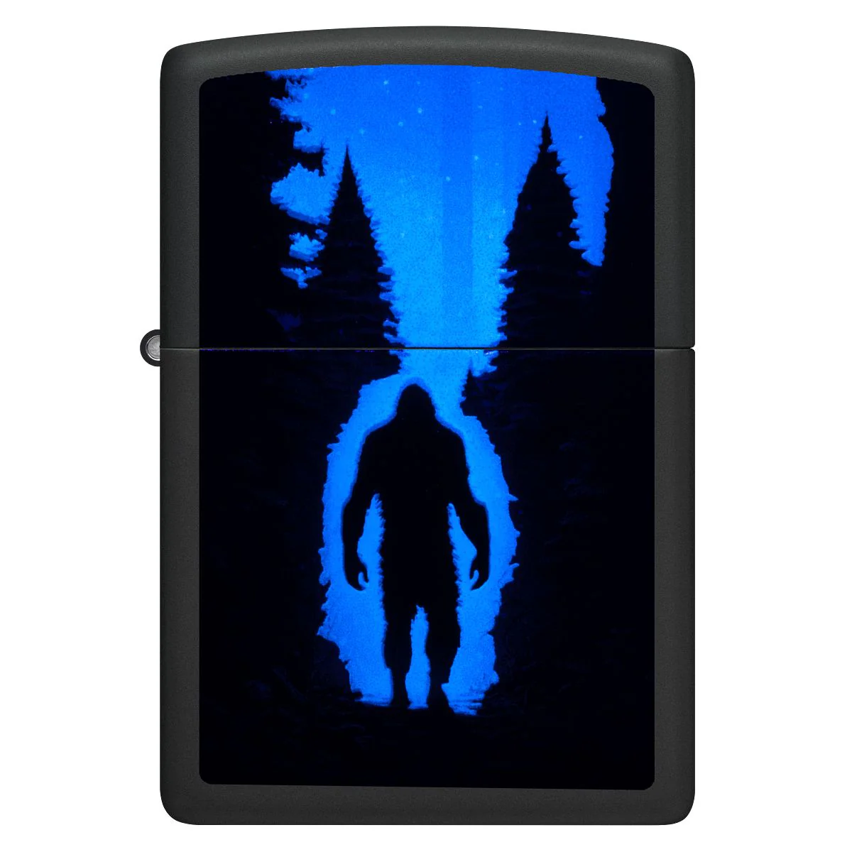 Zippo Lighter: Ultra Squatch, Blacklight - Black Matte 46819 - Image 2