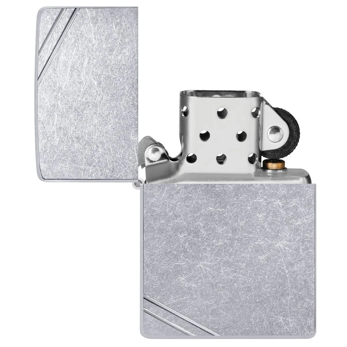 Zippo Lighter: Vintage - Street Chrome 267 - Image 5