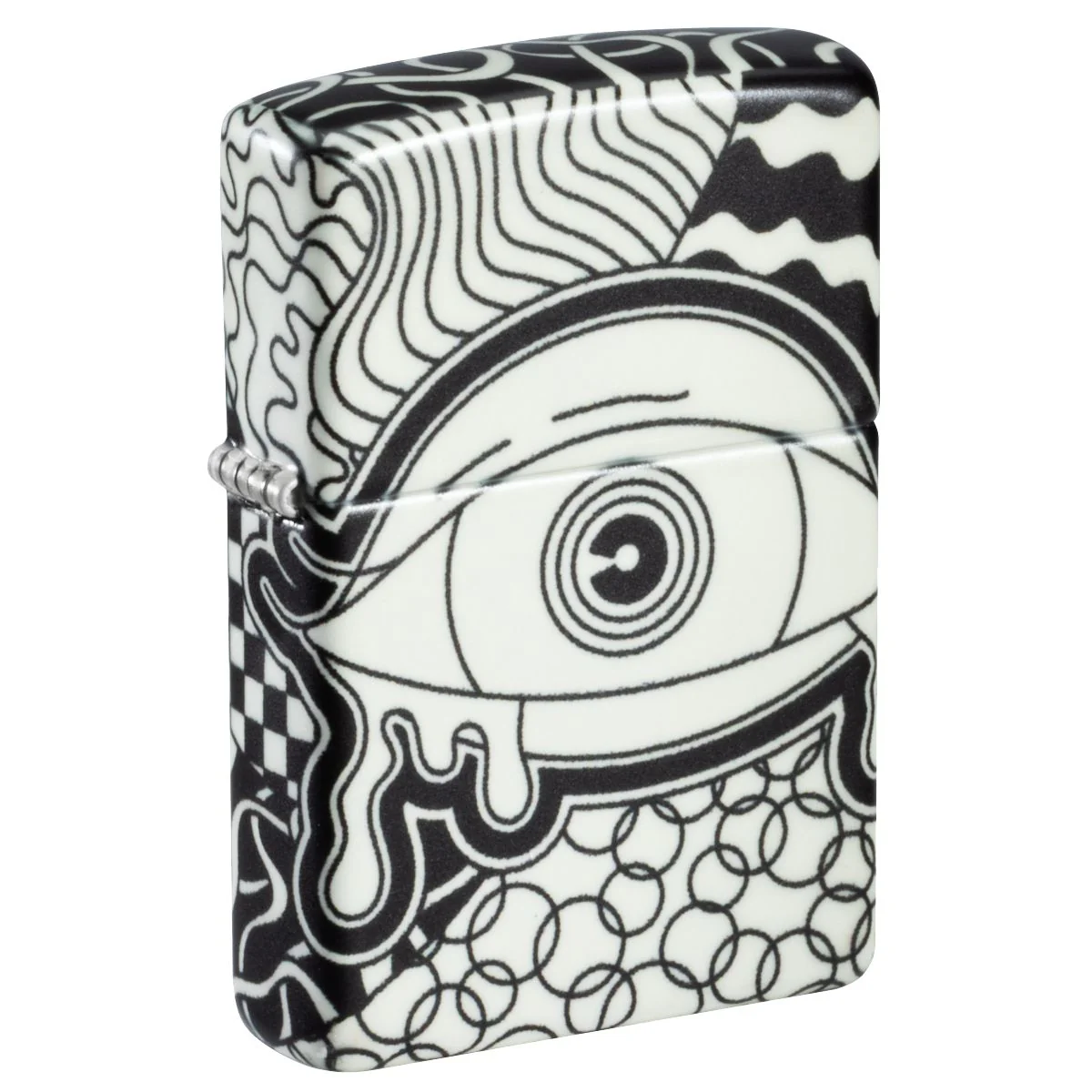Zippo Lighter: Vision Test, Glow-in-the-Dark - 540 Color 46428