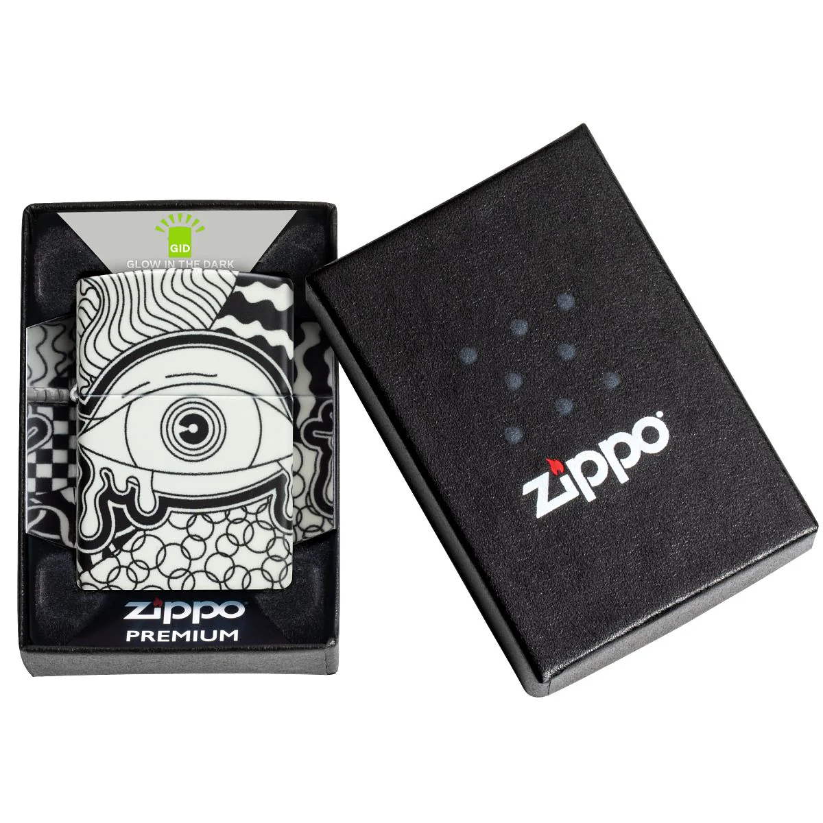 Zippo Lighter: Vision Test, Glow-in-the-Dark - 540 Color 46428 - Image 11