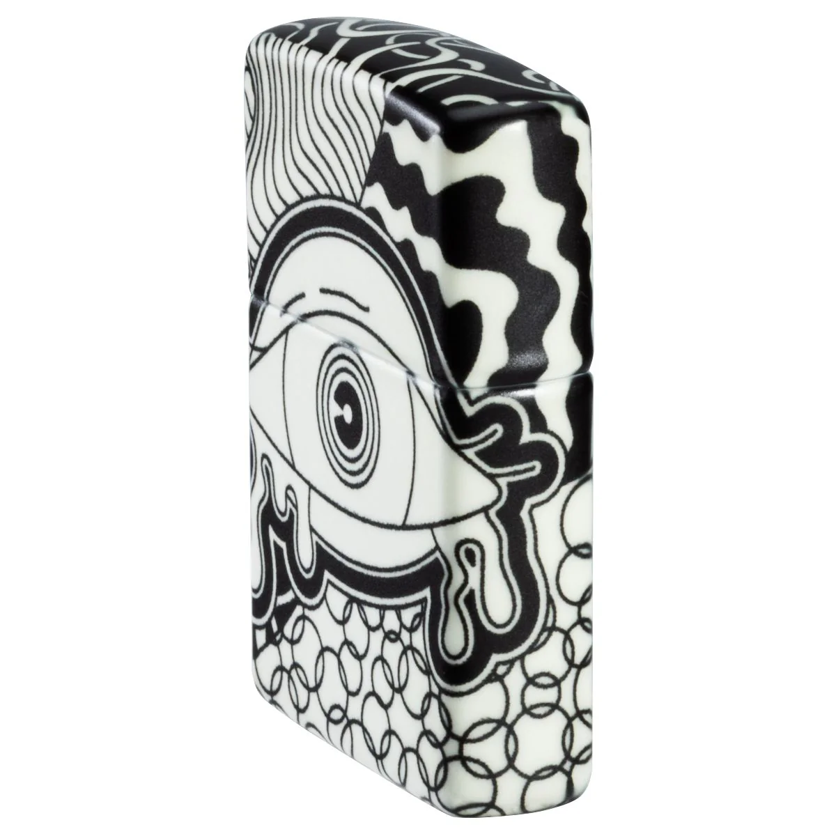 Zippo Lighter: Vision Test, Glow-in-the-Dark - 540 Color 46428 - Image 3