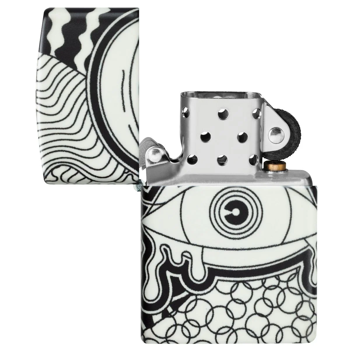 Zippo Lighter: Vision Test, Glow-in-the-Dark - 540 Color 46428 - Image 9