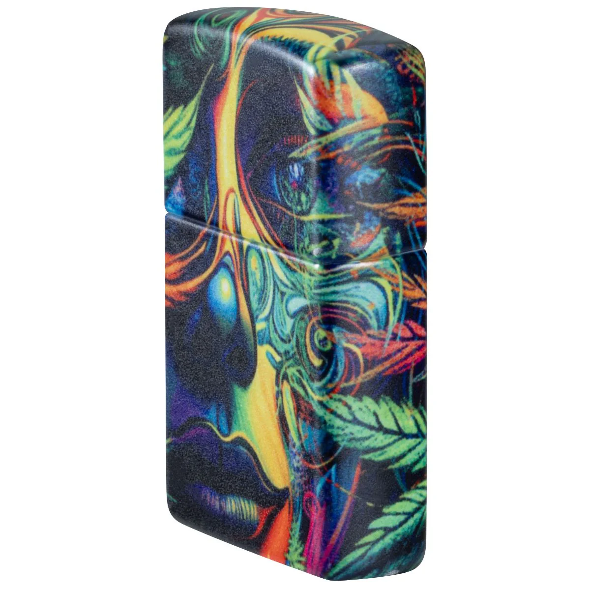 Zippo Lighter: Weed Leaf Camo Design - 540 Color 46594 - Image 3