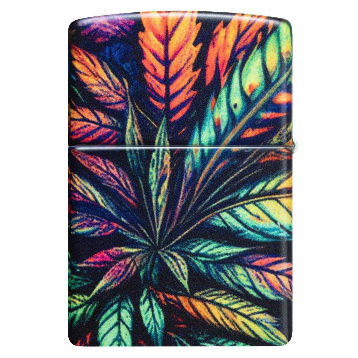 Zippo Lighter: Weed Leaf Camo Design - 540 Color 46594 - Image 5