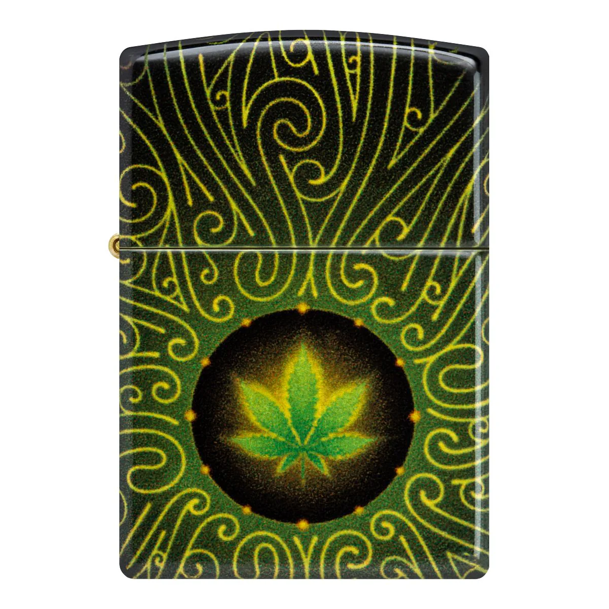 Zippo Lighter: Weed Leaf Maze - 540 Fusion 46276 - Image 6