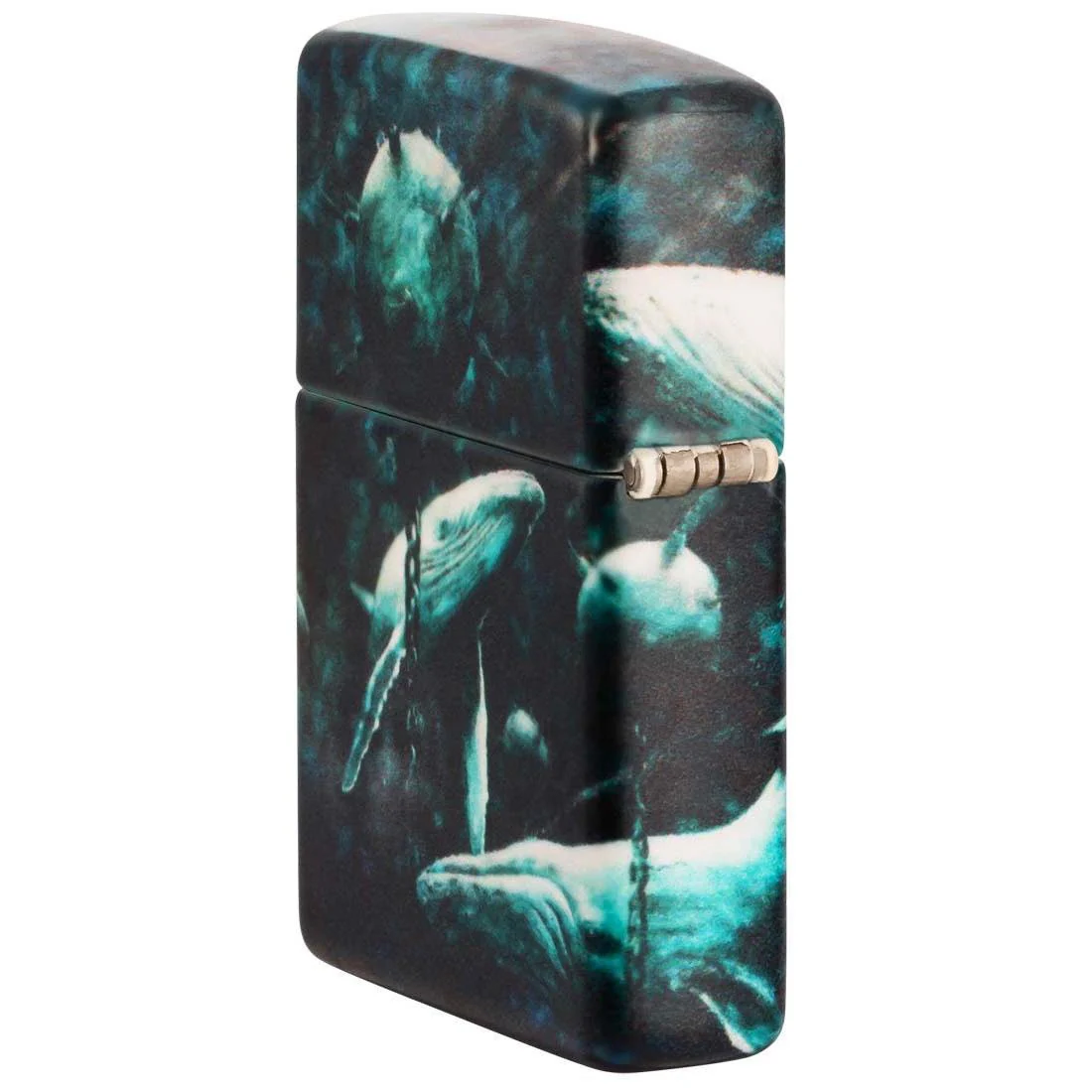 Zippo Lighter: Whales With Underwater Mines by Spazuk - 540 Color 48627 - Image 4