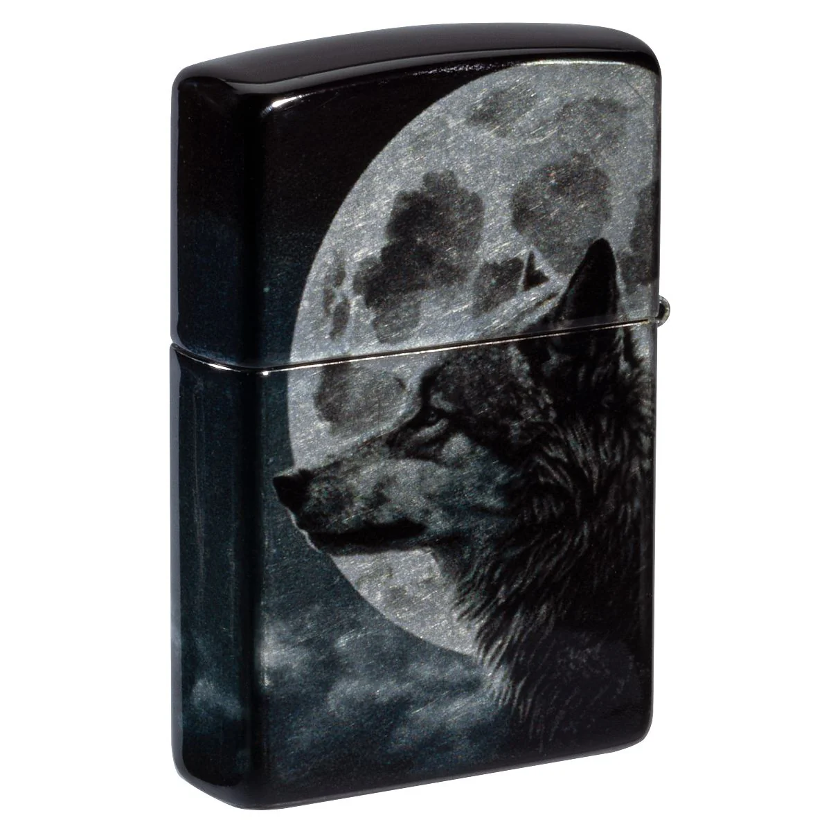 Zippo Lighter: Wolves with Full Moon - 540 Fusion 46609 - Image 2