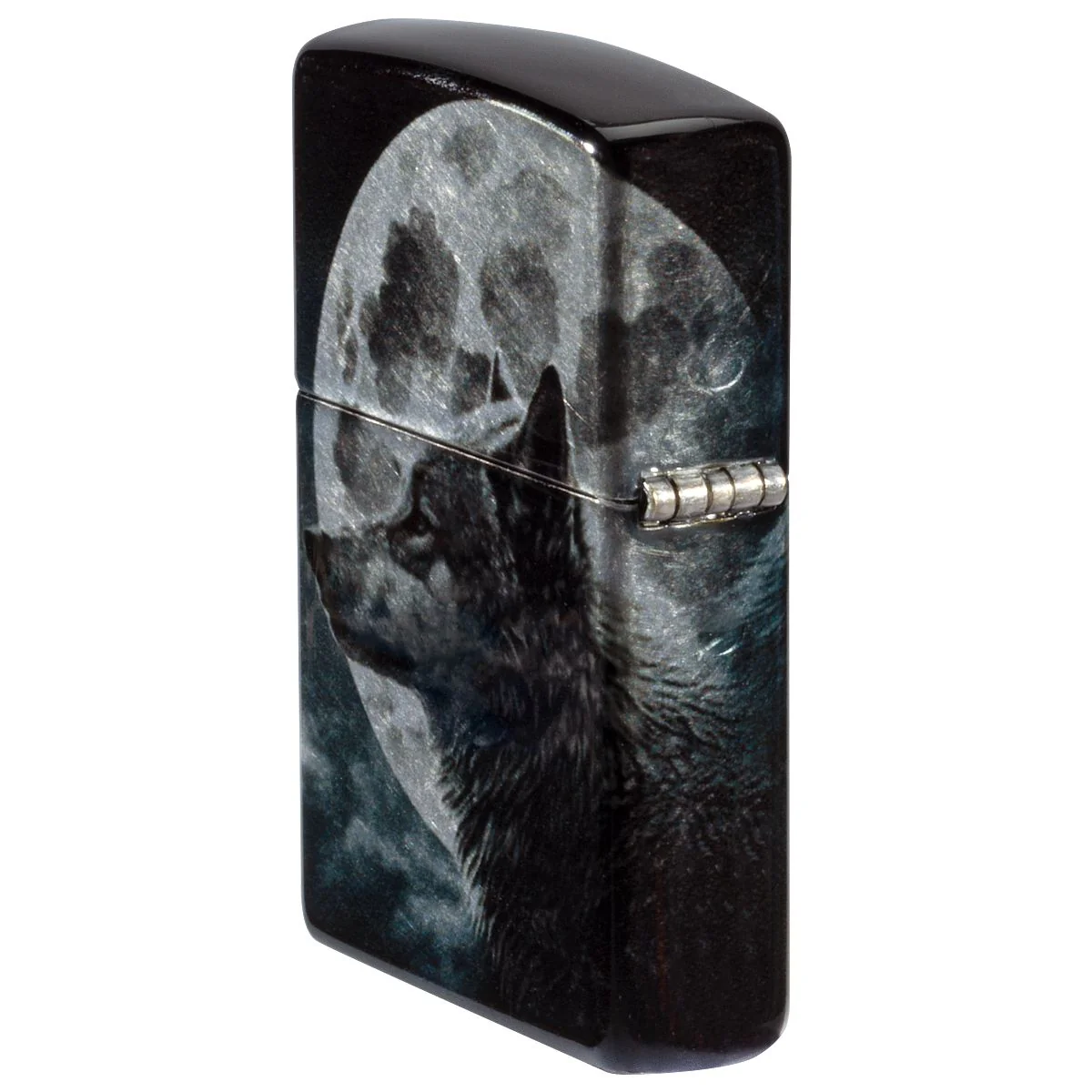 Zippo Lighter: Wolves with Full Moon - 540 Fusion 46609 - Image 4