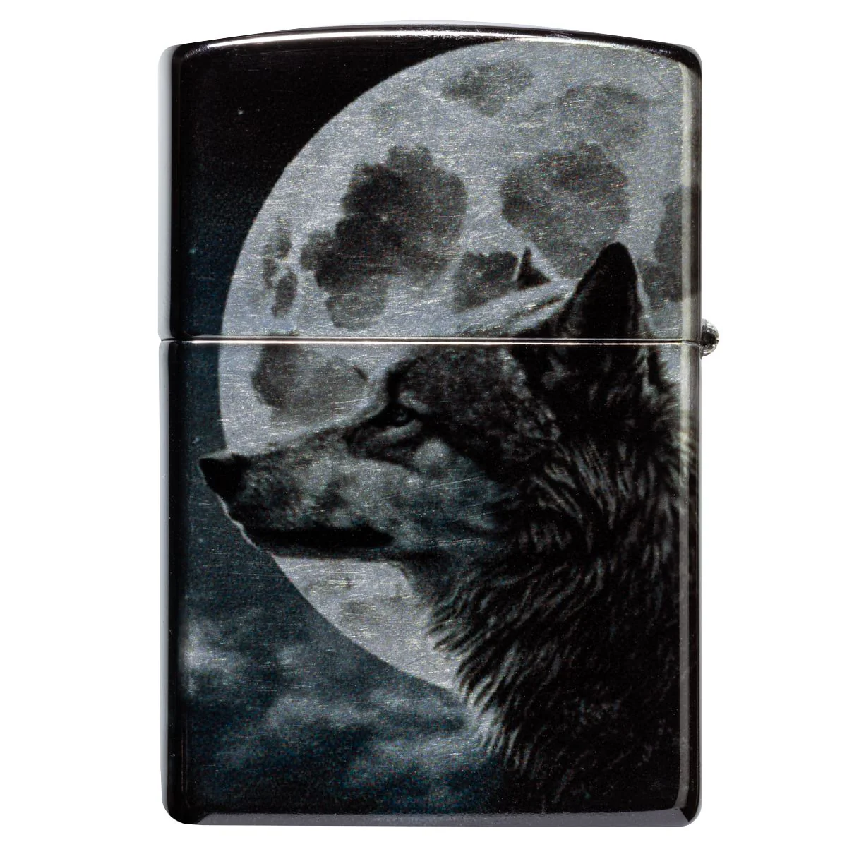 Zippo Lighter: Wolves with Full Moon - 540 Fusion 46609 - Image 5
