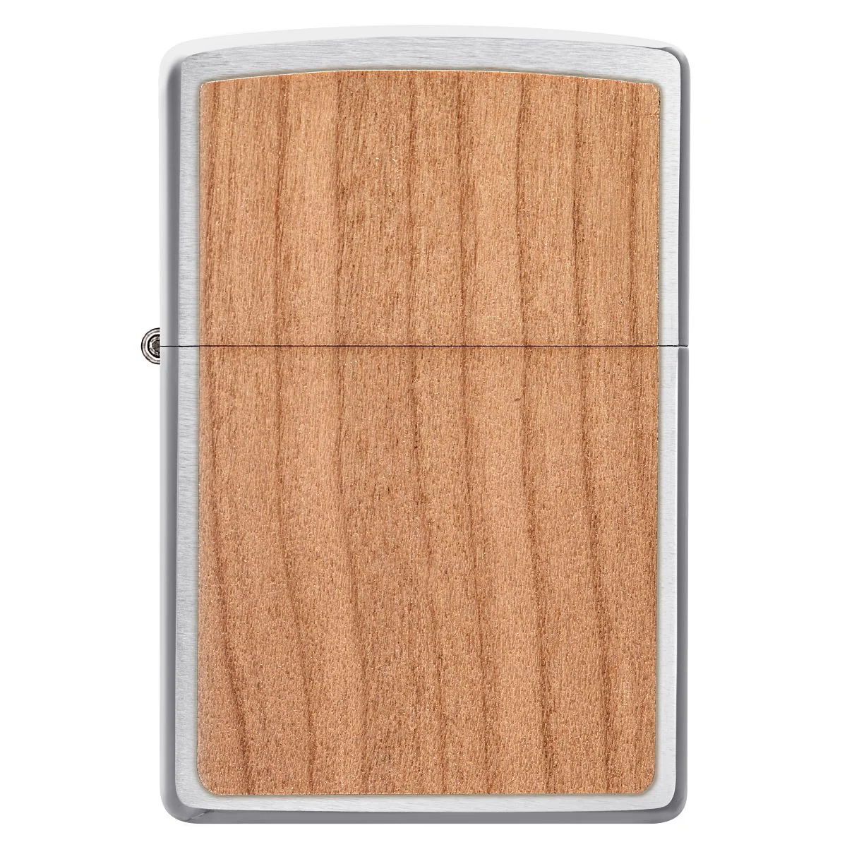 Zippo Lighter: Woodchuck Cherry - Brushed Chrome 49462 - Image 6