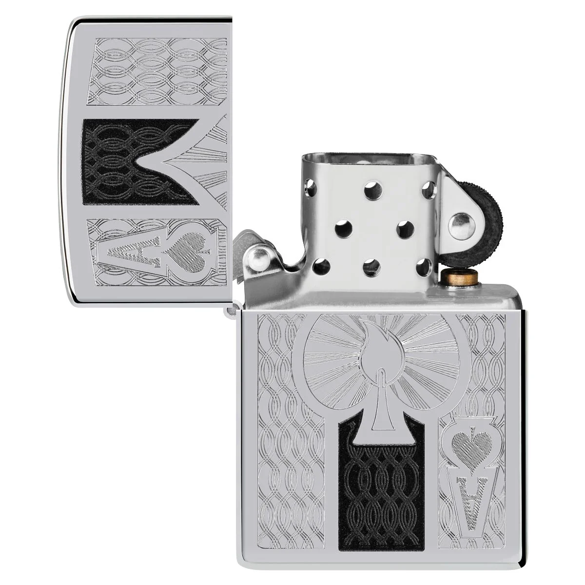 Zippo Lighter: Zippo Ace - HP Chrome 24196 - Image 4