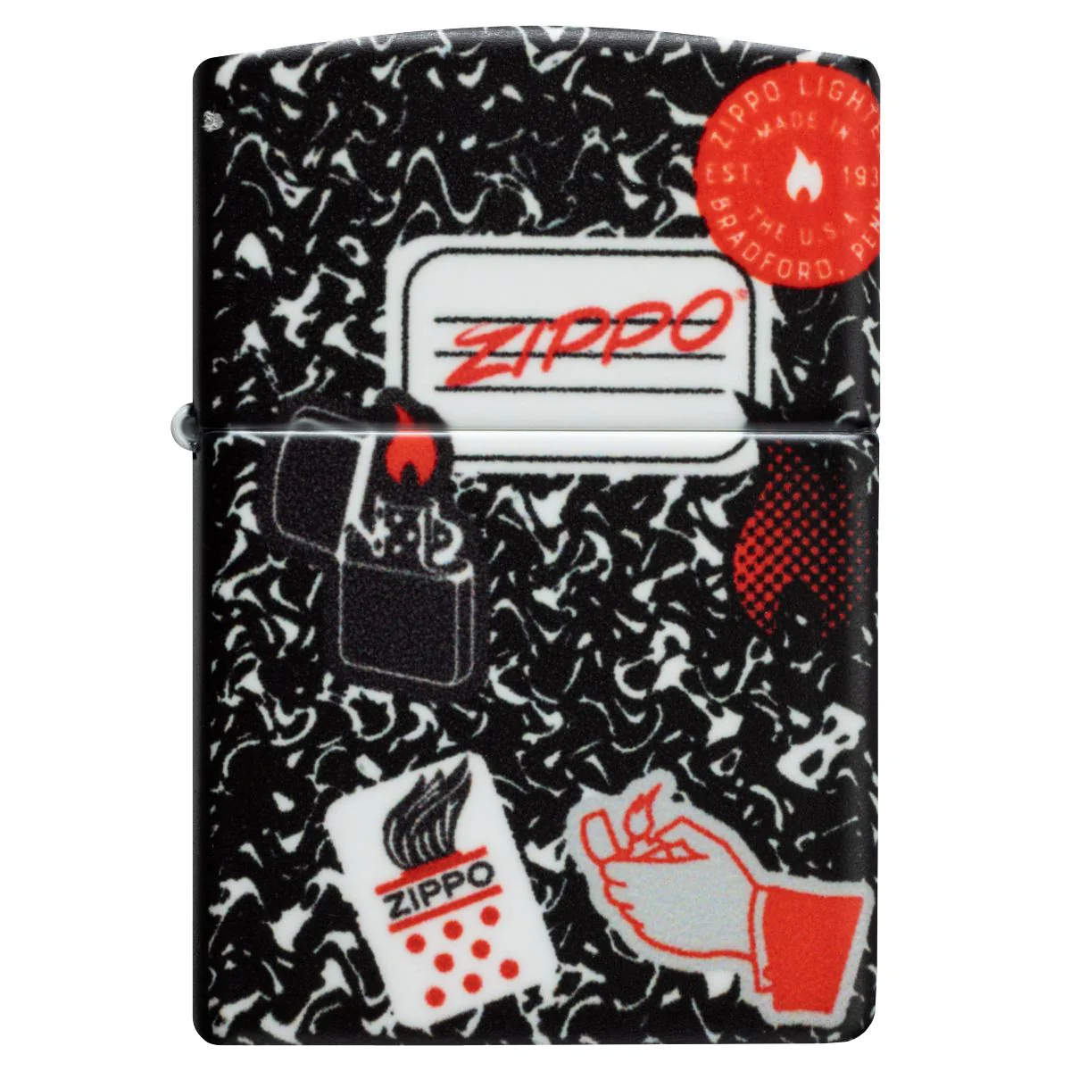 Zippo Lighter: Zippo Composition Book - 540 Color 46707 - Image 6