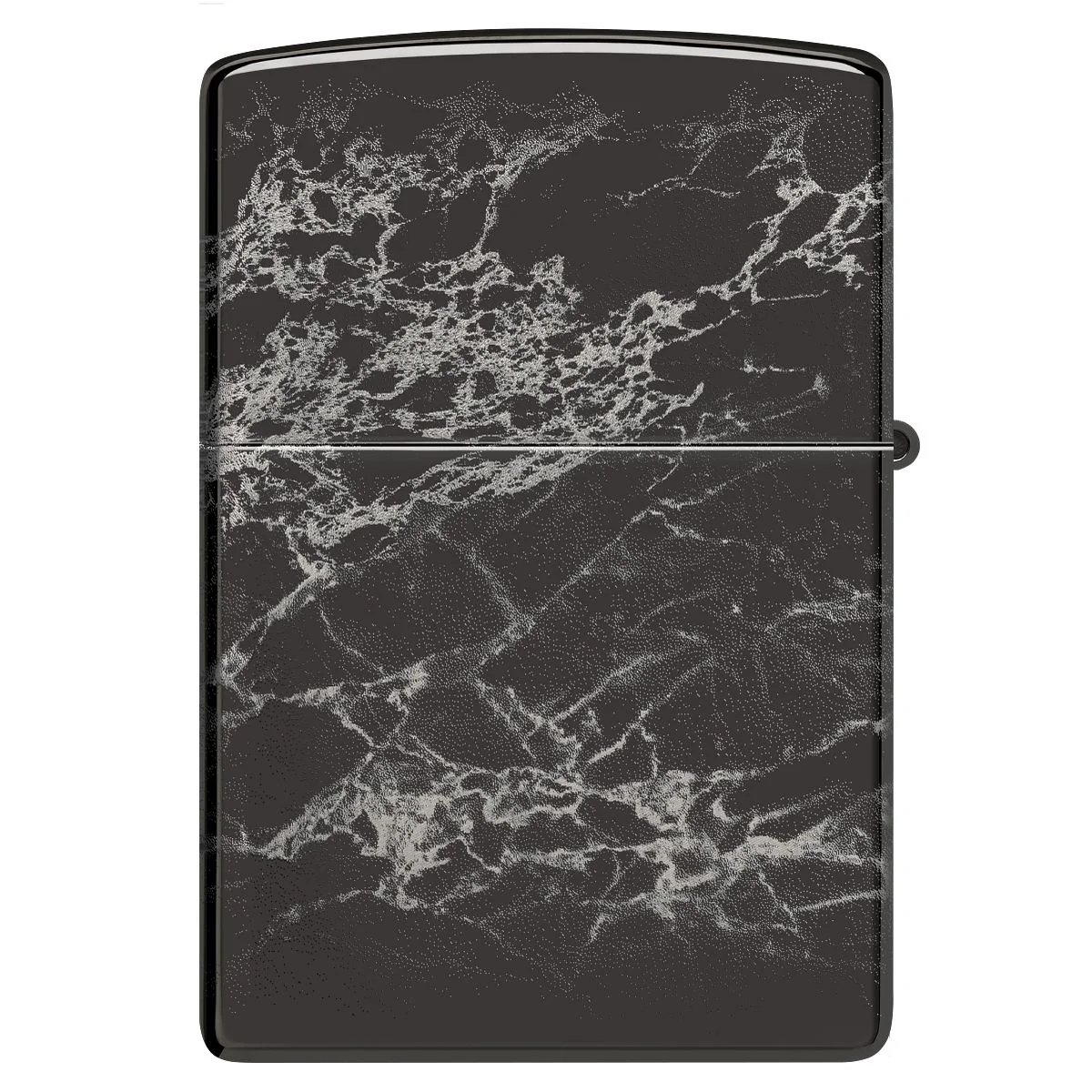 Zippo Lighter: Zippo Flame, Photo Image 360 - High Polish Black 48738 - Image 5