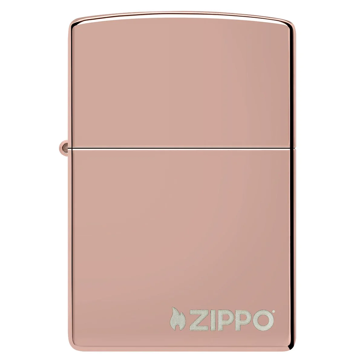 Zippo Lighter: Zippo Logo - High Polish Rose Gold 49190ZL - Image 2