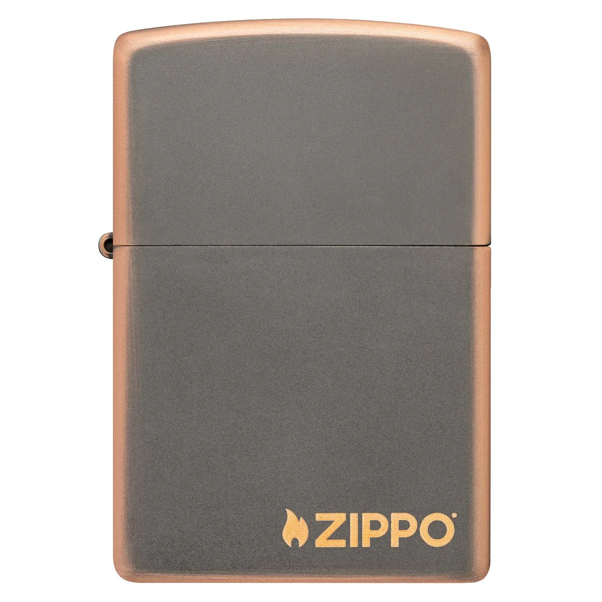 Zippo Lighter: Zippo Logo - Rustic Bronze 49839ZL - Image 2