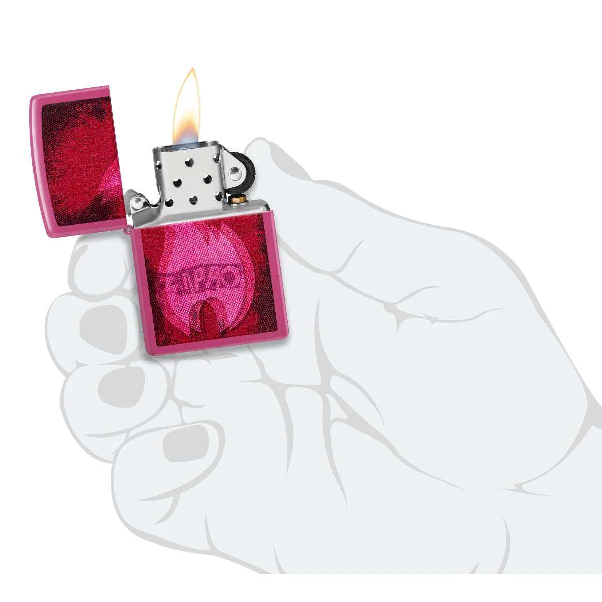 Zippo Lighter: Zippo Pulse Design - Frequency 46572 - Image 5
