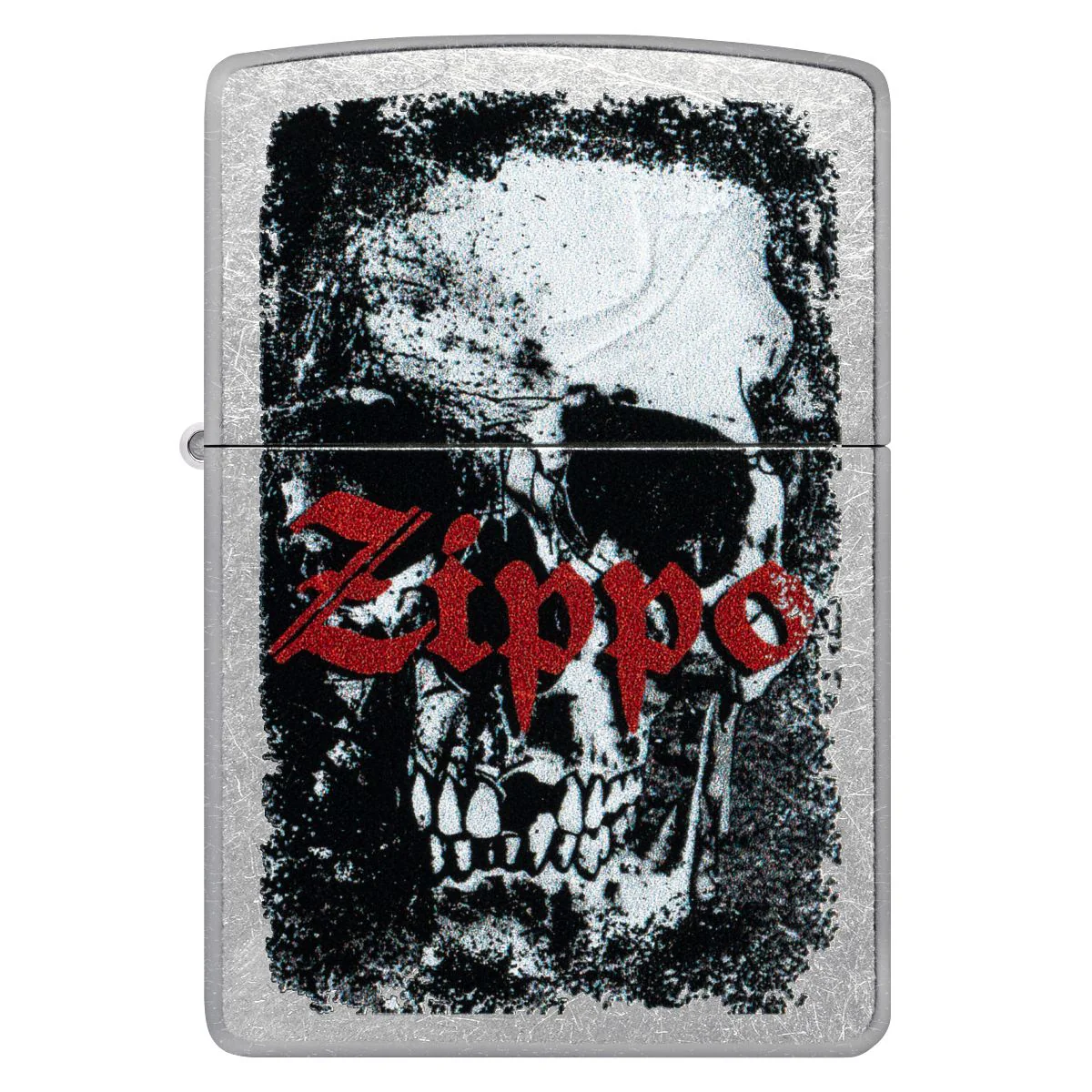 Zippo Lighter: Zippo Skull Design, Engraved - Street Chrome 47002 - Image 2