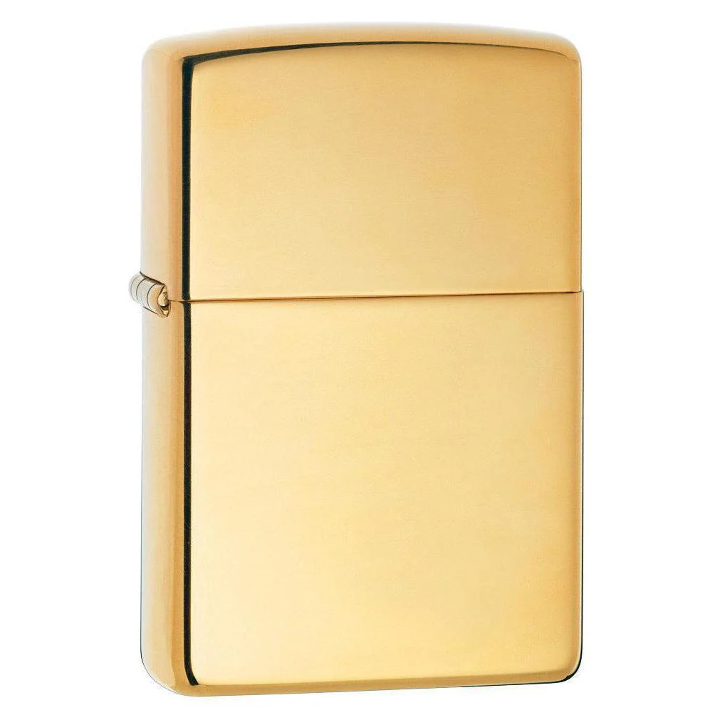 Zippo Pipe Lighter: Armor - High Polish Brass 169PL