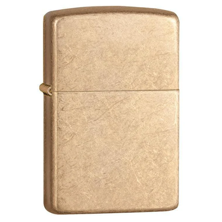 Zippo Pipe Lighter: Armour - Tumbled Brass 28496PL