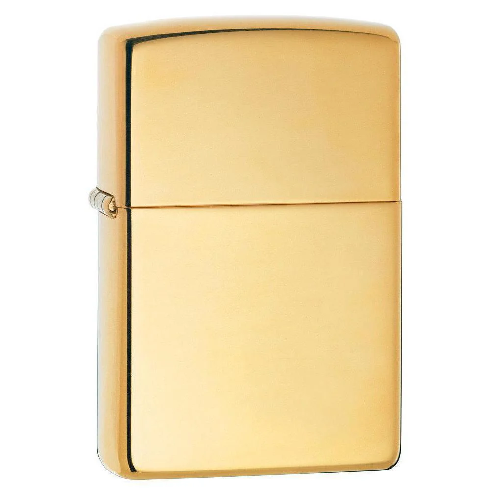 Zippo Pipe Lighter: High Polish Brass 254BPL