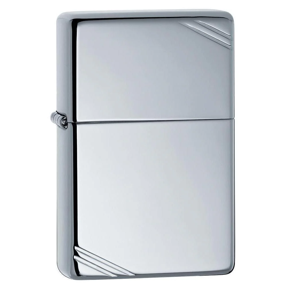 Zippo Pipe Lighter: Vintage - High Polish Chrome 260PL