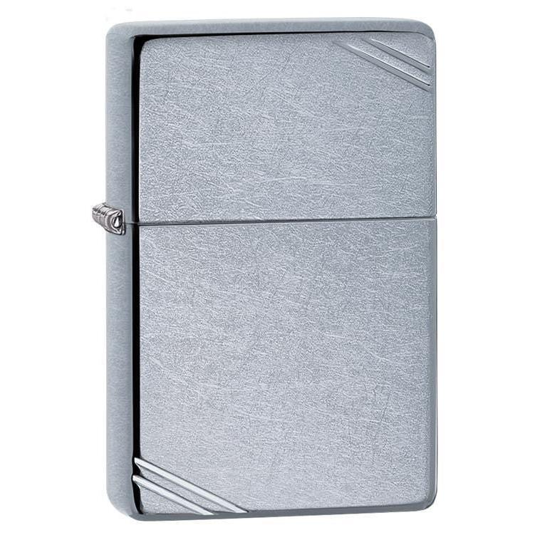 Zippo Pipe Lighter: Vintage - Street Chrome 267PL